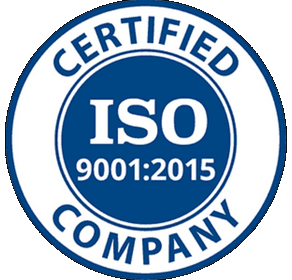 ISO 9001:2015 Certified Company